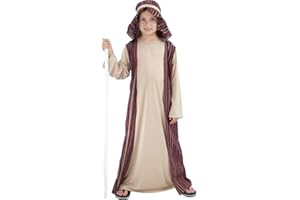AMSCAN Childs Shepherd Boy Christmas Nativity Kids Fancy Dress Costume