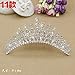 Produktbild XPY&DGX Bridal Hochzeit Ballsaal Haarnadel Haarschmuck,Braut Kopfschmuck Krone Hochzeit Haarschmuck Kamm Geburtstag Krone Schmuck Kinder Haarband Prinzessin Mädchen Haarschmuck Kamm