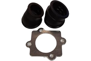 UNKNOWN Ansaugstutzen Motoforce Racing, inkl. 2 Adapter (Anschlussweite 24mm + 32mm) für Minarelli liegend