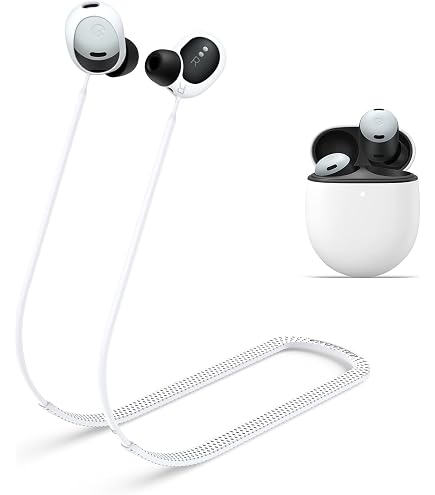 EasyBee 2er Pack Hüllen Für Xiaomi Redmi Buds 4 Pro – Mit Karabiner & Anti-Verlust-Band, Aus Flüssigem Silikon, Schwarz & Blau