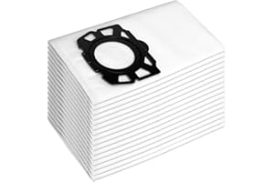 Foho 16 sacchetti per aspirapolvere Kärcher KFI 487 WD4 WD5 WD6 MV4 MV5 MV6 KWD4 KWD5 KWD6 KNT4 WD4.200 fino a WD5.800 SW5.100 SE6.100, sostituisce 2.863-006.0