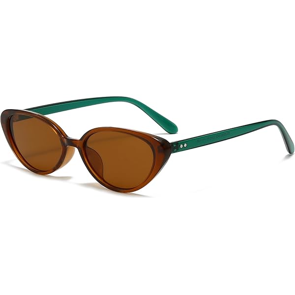 Lot De 4 Lunettes De Soleil Femme Ovales Rétro – UV400, Style Cat Eye, Monture Légère PC