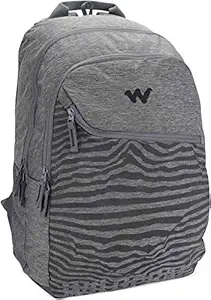 Wildcraft 35 Ltrs Lines_Blk Casual Backpack (11619-Lines_Blk)