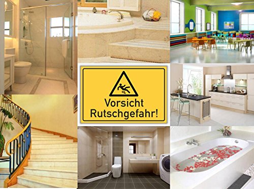 Antirutsch Streifen 20er Pack Bad Dusche Badewanne Fliesen Treppe Transparent Selbstklebend (20 x 2 cm) - 3