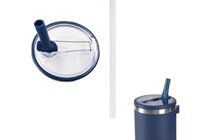 OKESYO Tapa de repuesto para vaso Stanley de 40 oz, reutilizable, a prueba de fugas y a prueba de polvo, con tapa de pajita, tapa de repuesto para Stanley Cup