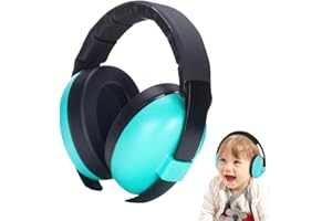 LUFEIS Cuffie antirumore bambini, Cuffie Neonato Antirumore, Cuffie Antirumore Neonati, Cuffie Per Neonati Antirumore, Cuffie Insonorizzanti per neonati e bebè da 0 a 3 anni