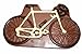 Produktbild Als Familienbetrieb versenden wir selbst!! Schokofigur "Fahrrad" in Vollmilchschokolade 200 g, ca. 21 x 13,5 cm