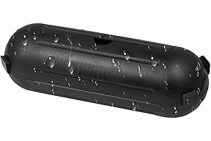 POMUROM Boîtier de Sécurité Fiche et Prise, Boitier Protection Prise Electrique Exterieur, Boîtier de Protection Etanche pour Rallonge, Prolongateur Jardin, Rallonge Prise, Boite Cache Prise Electrique