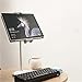 Produktbild Aluminiumlegierungs-Tabletten-Stand, Handy-Stand, Faltender 360 ° Schwenker Ipad Iphone Schreibtisch-Berg-Halter Passt Tabletten / Smartphones Für Küchen-Nachttisch-Büro-Tisch-Positions-Kiosk-Empfangs-Ausstellungsraum An