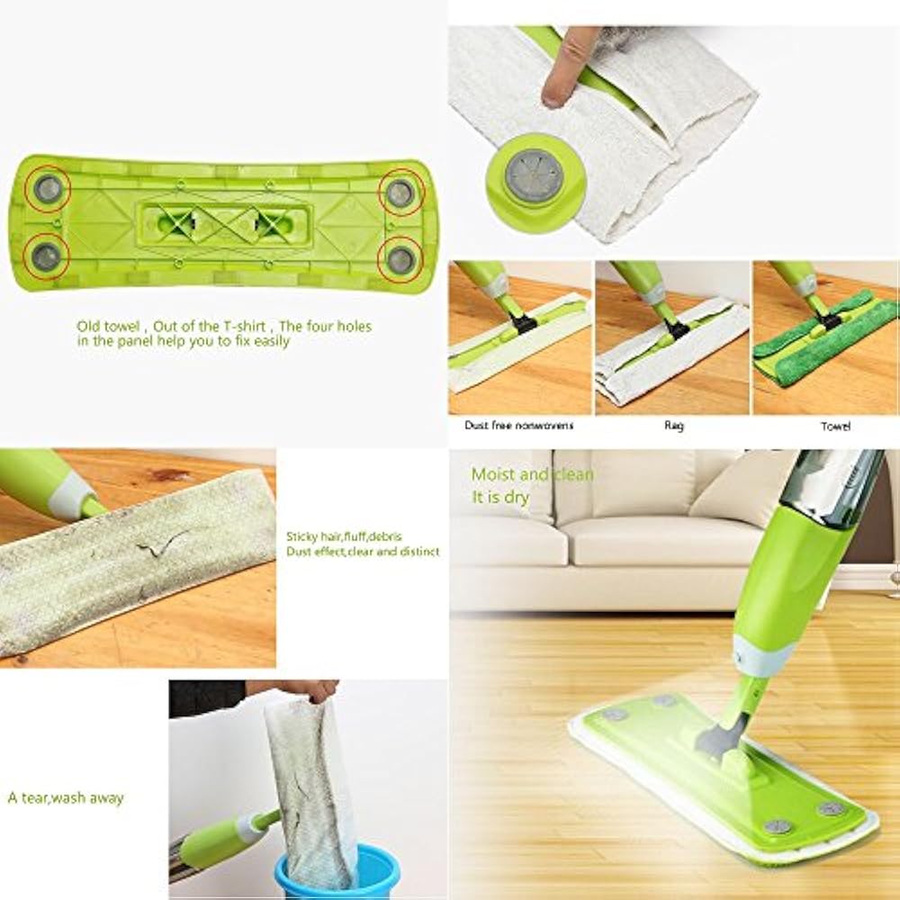 Купить швабры ANTEER anteer Mikrofaser Bodenwischer, professionell 360