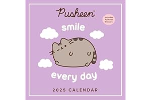 Pusheen 2025 Wall Calendar: Smile Every Day