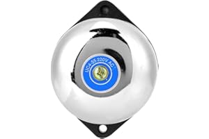 KIMISS Campanello Casa 220V Acciaio Inossidabile Suoneria Campanello 220V 2 In Acciaio Inossidabile Campanello Elettrico Tipo di Attacco Interno Senza Scintilla Campanello 220V 5W Per