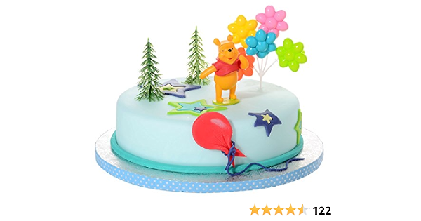 Figurine Winnie L Ourson Pour Gateau Ideal Anniversaire Amazon Fr Cuisine Et Maison