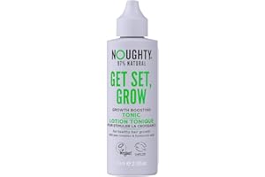 KMI Brands Noughty Get Set Grow Tonic, Leave in Treatment for Thicker and Fuller Looking Hair, 97% Natural, 75ml, White