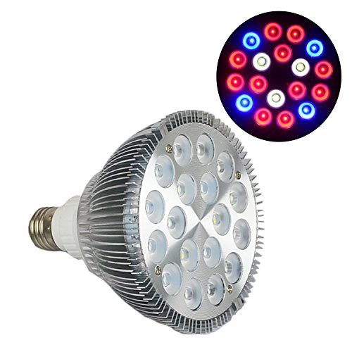 Preisvergleich Produktbild Puretime 54W LED E27 PAR38 Grow Light Plant Growing, LED Leuchtmittel
