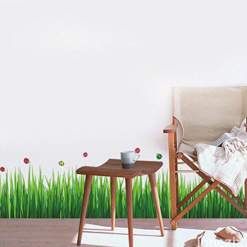 Life. – Top Grün Gras diy abnehmbar Wand Aufkleber Home Schlafzimmer Dekoration Kunst Vinyl Aufkleber Art Decor - 5