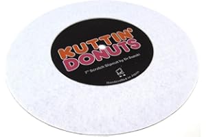 Dr Suzuki Kuttin Donuts 7" Slipmat in White