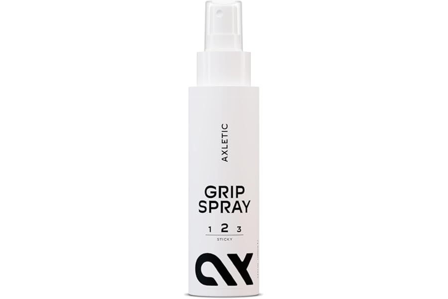 Axletic Liquid Chalk Grip Spray for Dry Hands - Clear Grip Enhancer for Climbing, Pole Dance & Weightlifting - Glove Glue for Goalkeepers, Cricketers, Bowlers & Tennis Players - Made in Germany, 100ml