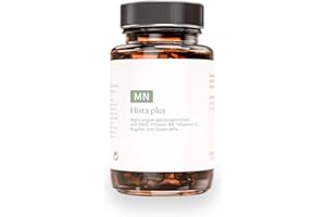 CBDVITAL BY VITRASAN Hista Plus Kapseln mit DAO | Schnelle Hilfe bei Histaminintoleranz | Mit Quercetin & Vitamin C, B6 und Kupfer | Apothekenqualität aus Österreich | 60 Kapseln