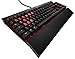 Produktbild Corsair Gaming CH-9000114-DE K70 Cherry MX Red Performance Mechanische Gaming Tastatur (Rote LED Beleuchtung, Deutsch) schwarz