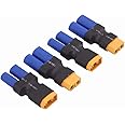 OliRC 4pcs XT60 XT-60 to EC5 Male Female Connector Adapter(C154-4)