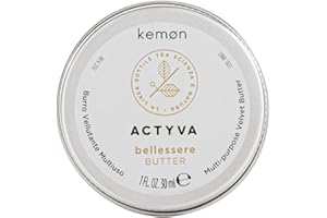 Kemon - Actyva Bellessere Butter, Burro Vellutante e Lenitivo Multiuso con Burro di Karité, Olio di Mandorle, Effetto Nutriente ed Emolliente - 30 ml