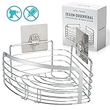 duschablage edelstahl ecke ohne bohren ROSTFREIER EDELSTAHL: Jahrelange Freude an diesem Qualitätsprodukt durch hochwertigen, rostfreien Edelstahl