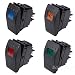 Produktbild mark8shop asw-77d Auto Änderung Meter-Schalter mit LED Lampe 12 V 20 A