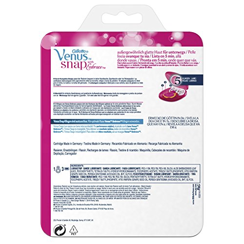 Gillette Venus Snap Damenrasierer Griff + 3 Klingen - 2