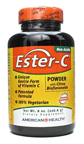 Ester-C, polvo con bioflavonoides cítricos, a 8 oz (226,8 g) - American Health
