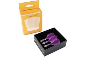 CUESOUL ROST T19 Dart Shaft Integrato e Flight Big Standard Shape, Set di 3