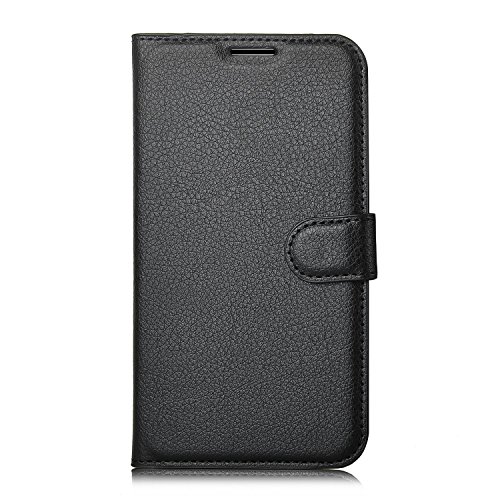Honor 6X Hülle, IVSO Hohe Qualität Advanced Shock Absorption Technology Case Folio Tasche Cover für Huawei Honor 6X Smartphone, Schwarz (Für Honor 6X, Schwarz) - 2