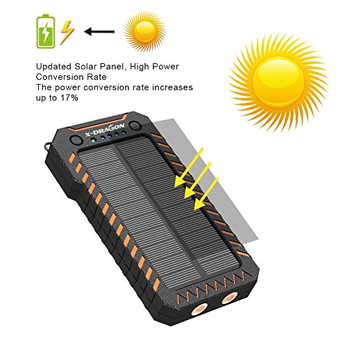 Solar-Charger-X-DRAGON-15000mAh-Portable-Power-Bank-Dustproof-Shockproof-Dual-USB-Solar-Panel-Battery-Charger-with-Dual-Bright-LED-Light-for-iPhone-Samsung-Galaxy-Tablets-Mobile-Phones-Home-Orange