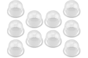 QOZJI 10 Pezzi Carburatore Primer Pompa Bulbi Accessori di Ricambio Pompa Primer per Decespugliatore Soffiatore Tagliaerba Motosega Carburatore Primer Pompa Bulbi Primer Bulbo Olio Carburatore(18 mm)