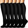 Laite Hebe Compression Socks,(3 Pairs) Compression Sock Women & Men - Best Running, Athletic Sports, Crossfit, Flight Travel