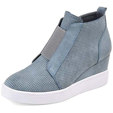 Fannyfuny Damen Turnschuhe Mit Keilabsatz - Bequeme Wedges Für Sport & Alltag