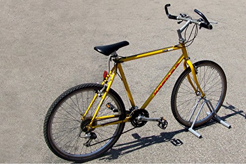 Ideare DY125892 zusammensteckbarer Fahrradständer, universell einsetzbar, silberfarben - 2