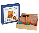Unbekannt Egermann EH207/2 - Nagelspiel Holznagelspiel, Kleinkindspielzeug
