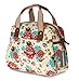 Produktbild Basil Fahrradschultertasche Bloom Girls-Carry All Bag, Gardenia White, 31 x 10 x 23 cm, 11 Liter, 17590