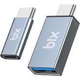 Bix ADP-04 2 in 1 Type-C Micro USB and USB Converter Converter Adapter