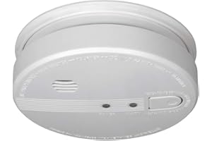 ELRO FS1110P Detector de Humo - 230 Voltios - cableado - conectable en Red con batería de Reserva de 10 años, Blanco