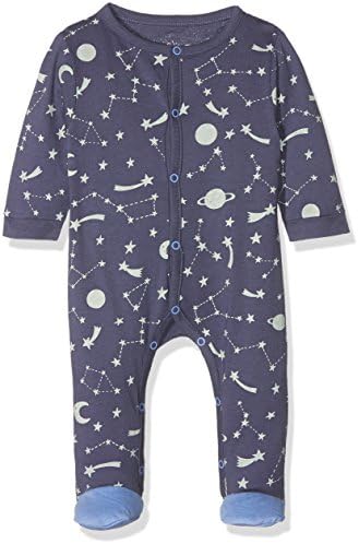 Dodo Homewear Baby Boys' LGD.Cosmo.Gre Onesie, Blue (Navy), 0-6 Months (Manufacturer Sizes: 6 M)