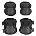 Produktbild Herren Motorradprotektor, Knieschoner / Ellenbogenschoner Armor, 4 Stk Set (schwarz)