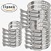 Produktbild 15 Stück Key Schlauchschelle Set – toohxl Edelstahl Band und Gehäuse, verstellbar Worm Gear Schlauchschellen, mit Daumen Schraube Metall Klemmen für Klempnerarbeiten, Automotive und mechanische Anwendungen