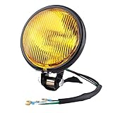 ☆ Estilo único: los faros antiniebla led para motocicletas tienen un estilo único, una decoración adicional para mejorar su estilo de carrera. De color clásico y diseño simple, decora tu auto con encanto vívido de lujo. Bajo consumo y ahorro de energía, reemplaza directamente tu dim o luces rotas.