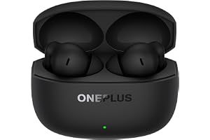 OnePlus Nord Buds 4 TWS Earbuds with 52dB Real-time ANC, Game Sound Spatial Audio, 6-Mic AI Clear Calls, Up to 54hrs Playback, 10 min for 11 hrs Fast Charging, Bluetooth 6.1 - Stellar Black