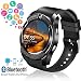 Produktbild Bluetooth Smartwatch,Smart Watch Uhr Intelligente Armbanduhr Fitness Tracker Armband Sport Uhr mit/Kamera/Schrittz/hler/Schlaftracker/Romte Capture Kompatibel mit Android Smartphone Schwarz