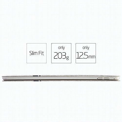 iPad Pro 9.7 Hülle, ESR® Auto aufwachen / Schlaf Funktion und Einstellbarem Blickwinkel Funktion Schutzhülle für iPad Pro 9.7 Zoll (Grau) - 5