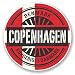 Produktbild 2 x Kopenhagen Dänemark Flagge Vinyl Aufkleber Aufkleber Laptop Reise Gepäck Auto Ipad Schild Fun # 6726 - 10cm/100mm Wide