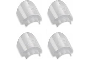 4 cubiertas protectoras para la intemperie Anadol Sat LNB, protección contra la intemperie universal, para LNC con un diámetro de 40 mm de diámetro, protección contra la lluvia, nieve, cubierta LMB,
